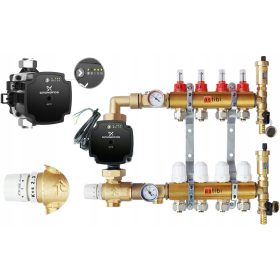   Astibi Energooszczędni Razdjelnik za Podno Grijanje s Grundfos Pumpom