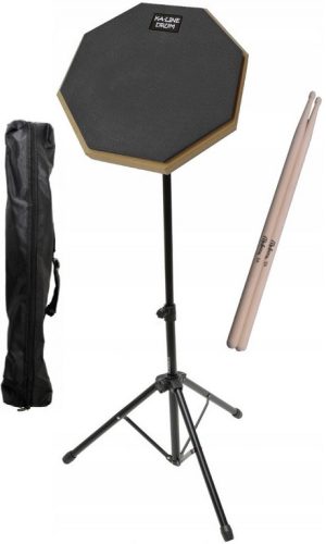 KALINE PPM300 Crna Vježbačka Podloga za Bubanj Stalak Battles Bag Set