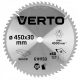 VERTO 61H150 Widia Pila 450x30mm 60 Z