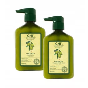   CHI Natura s maslinovim uljem šampon i regenerator SET 2x340ml