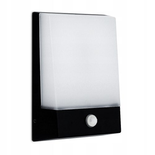 Kwazar Luminaire Vanjska zidna svjetiljka s LED senzorom pokreta i sumraka IP54 12W