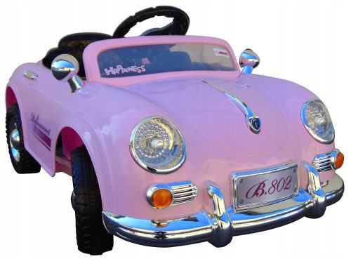 Bobo-San bež, ružičasti auto