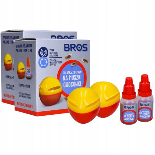  Zamka s tekućinom za vinske mušice Bros 15 ml