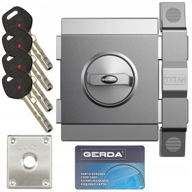 Gerda površinska brava 101 mm x 125 mm