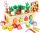 Montessori Edukativni Set S Kockama i Drvenim Kolica