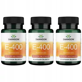Vitamin E Swanson - Potporna Kapsula za Dnevnu Upotrebu