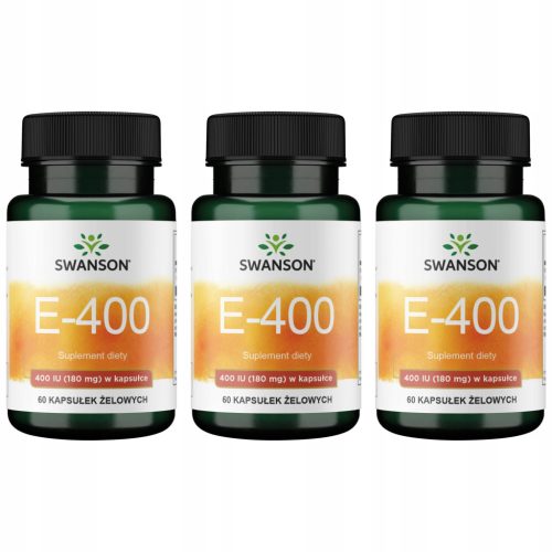 Vitamin E Swanson - Potporna Kapsula za Dnevnu Upotrebu
