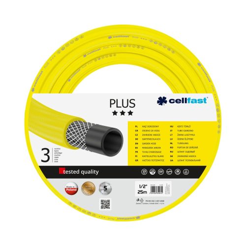  Cellfast Plus vrtno crijevo 1/2" 25 m žuto