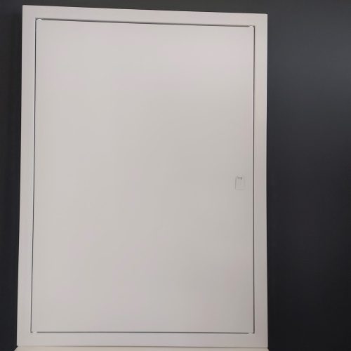 Anmar metalna revidna vrata 40 x 80 cm - Bijela metalna vrata s poklopcem