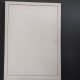Anmar metalna revidna vrata 40 x 80 cm - Bijela metalna vrata s poklopcem