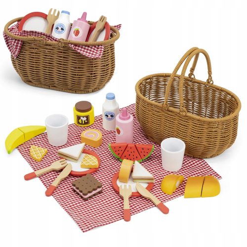  DRVENI PIKNIK SET IGRAČKA ZA DIJETE