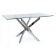  Pravokutni stol Signal Tables 140 x 80 x 75 cm srebrni