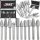 Verke V05041 HSS Metal Milling Cutters 6mm Diameter - Set of 10