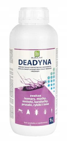 Sredstvo protiv insekata - Tekućina protiv žohara, komaraca, moljaca, mrava, muha, stjenica, srebrnih ribica Deadyna