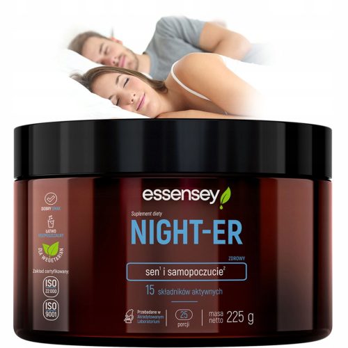 ESSENSEY NIGHT-ER: Dodatak Prehrani za Zdrav San i Dobro Samopouzdanje - 225g