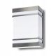 Kwazar Luminaire Tokio vrtna zidna lampa, INOX, E27, 15 W
