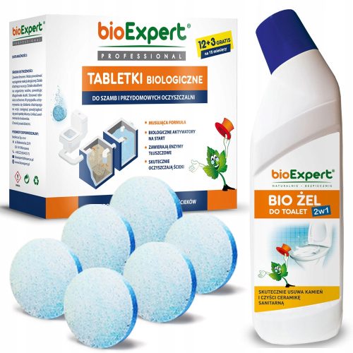 BioExpert Biološke Tablete za Septičke Jame i Očišćivače Otpadnih Voda, 1,3 kg