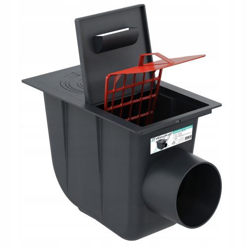 Krono-Plast taložnik 110 mm antracit