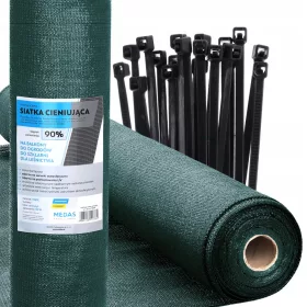 Zelena MREŽICA ZA SJENJENJE 90% SHIELD 1.5X10M UV