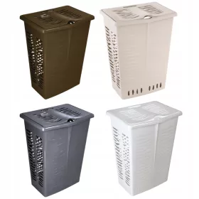 Košara za rublje BranQ Zebra, 42l, bež