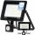 Halogeni reflektor LED 50W 4500lm IP66 crna