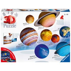    3D slagalica Ravensburger Sunčev sustav 8 planeta 522 dijela 116683