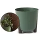  Lamela saksija 30 cm x 30 x 28,5 cm promjer 30 cm plastične nijanse zelene