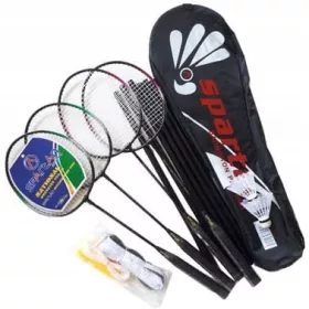   Žica, poklopac, mreža, set strelica, set reketa Spartan 5441 + MASTERSPORTS Vodič za zdrav život
