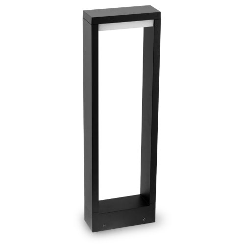 Stup za rasvjetu Lumiled, integrirani LED izvor, 60 cm, crni