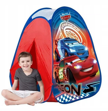 Dječji samosklopivi šator Cars motiv