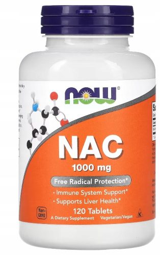 NAC N-Acetil-L-Cistein 1000 mg - dodatak prehrani, 120 tableta