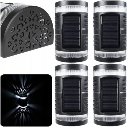 Decorya Solarne LED Vanjske Zidne Lampe - Set od 4