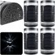 Decorya Solarne LED Vanjske Zidne Lampe - Set od 4