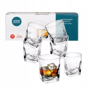 Altom Design kristalne čaše za viski 280 ml 6 kom.