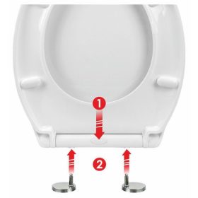 WC Daska Stinnea Entera, Bijeli Polipropilen