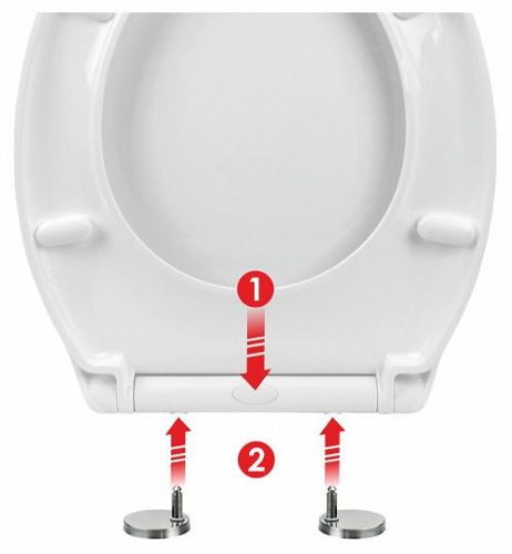 WC Daska Stinnea Entera, Bijeli Polipropilen