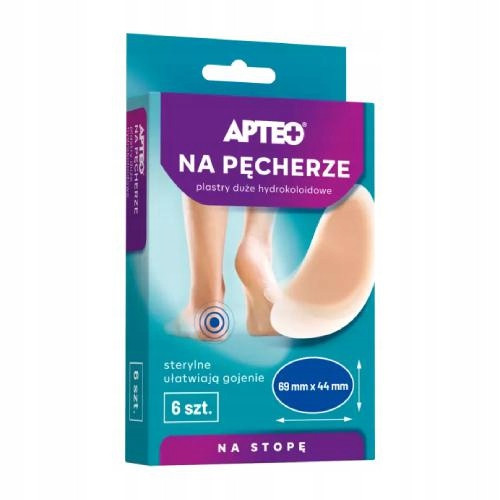 Apteo Care flasteri za pucanje kože 6,9 x 4,4 cm 6 komada