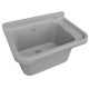 Zlewozmywak gospodarski sudoper 50x34x21cm, sivi