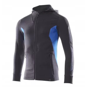   KVALITETNA RADNA DUŽA MAJICA S KAPULJAČOM 18584 u Tamnoplavoj Boji Veličina M