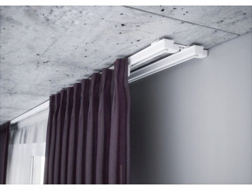2 bijele aluminijske karniše, 2,0 m