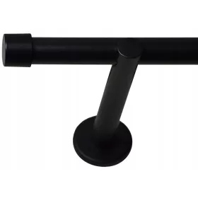 Karnišna jednostruka crna/bijela 19 mm 200 cm
