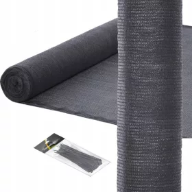 MREŽICA ZA SJENJENJE 75% POKLOPAC ZA OGRADU 1.5x25 GRAF