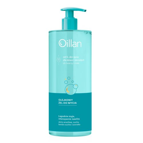 Nježni uljni gel za pranje Oillan, 750 ml - za suhu i osjetljivu kožu