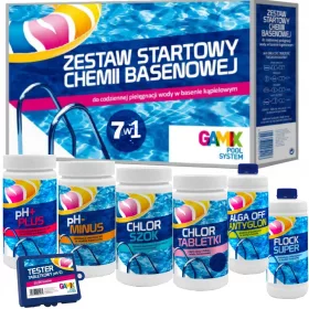   Klor Gamix Set za Bazene - Komplet Kemikalija za Čišćenje 6 kg