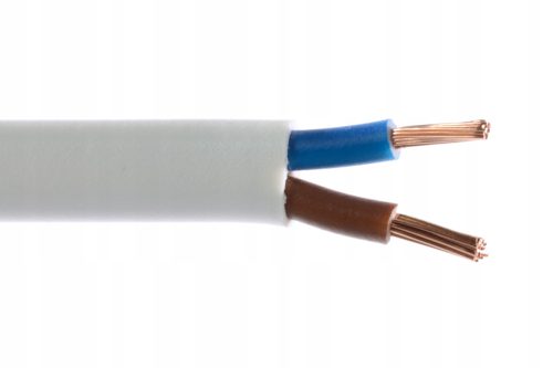 Ravni električni kabel, fleksibilan (žilasti), instalacijski OMYp Digma 2 x 1.0