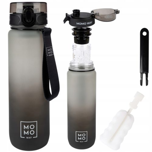  MOMO WAY boca s umetkom od voća, boca za vodu 1l bpa free tritan