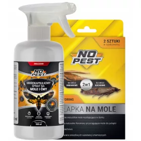    Raspršivač, aerosol protiv žohara, krpelja, komaraca, moljaca, mrava, muha, osa, pauka, buha, stjenica, srebrnih ribica No-Pest 500 ml