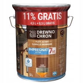 Impregnacija za zaštitu drva Extra-forming Dark Oak 5L