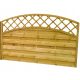 Ogradni panel - Raspon ograde plotylamelowe.pl 180 x 130 cm drvo