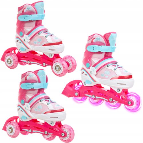  Role 3u1 RAVEN Zoya Pink 30-33 LED kotačić